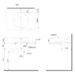 Chậu rửa lavabo đặt bàn TOTO LW895JW/F - Ảnh 3