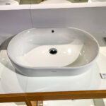 Chậu rửa lavabo đặt bàn TOTO LW896JW/F#W (LW896JWFW) màu trắng - Ảnh 4