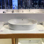 Chậu rửa lavabo đặt bàn TOTO LW896JW/F#W (LW896JWFW) màu trắng - Ảnh 6