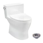 Bồn cầu 1 khối TOTO MS188VKT8 T53P100VR nắp đóng êm TC600VS