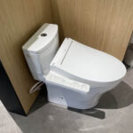 Bồn cầu TOTO MS855CDW17 1 khối nắp điện tử Washlet C2 TCF23460AAA giấu dây - Ảnh 4