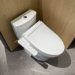 Bồn cầu TOTO MS855CDW17 1 khối nắp điện tử Washlet C2 TCF23460AAA giấu dây - Ảnh 6