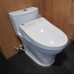 Bồn cầu TOTO MS885CDW15 1 khối nắp điện tử Washlet C5 TCF24460AAA giấu dây - Ảnh 3