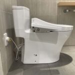 Bồn cầu TOTO MS885CDW17 1 khối nắp điện tử Washlet C2 TCF23460AAA giấu dây - Ảnh 4
