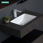 Bộ tủ chậu và tủ gương led size 1000mm MOWOEN MW6630R-100SB - Ảnh 6