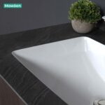 Bộ tủ chậu và tủ gương led size 1000mm MOWOEN MW6630R-100SB - Ảnh 2