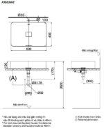 Chậu lavabo đặt bàn Galalato TOTO PJS03WE#MW (PJS03WEMW) trắng mờ - Ảnh 2