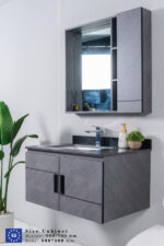 Bộ tủ chậu và tủ gương size 800mm MOWOEN MW6936-80 - Ảnh 7