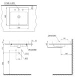 Chậu rửa lavabo đặt bàn TOTO LT1615K 3 lỗ - Ảnh 2