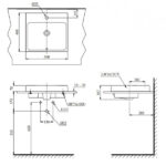 Chậu rửa lavabo đặt bàn TOTO LT1615C 1 lỗ - Ảnh 6