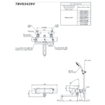 Bộ sen tắm nhiệt độ TOTO TBV03429V TBW01008A - Ảnh 3