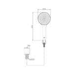 Bộ sen tắm nóng lạnh TOTO TBS02302V TBW09000V - Ảnh 5