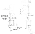 Vòi lavabo cảm ứng TOTO TLE24008V - Ảnh 2