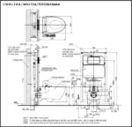 Bồn cầu treo tường điện tử TOTO CW812RA TCF23410AAA WH172A MB176GH - Ảnh 2