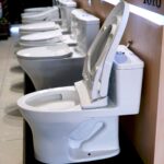 Bồn cầu TOTO MS855DE4 1 khối nắp rửa cơ TCW1211A - Ảnh 5