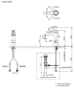 Vòi lavabo nóng lạnh New Standard TOTO TVLM112NS - Ảnh 5