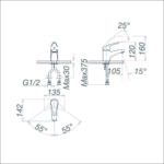 Vòi chậu thấp một lỗ VG102 - Ảnh 6