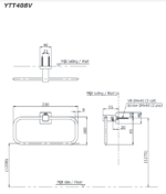 Vòng treo khăn TOTO YTT408V - Ảnh 4
