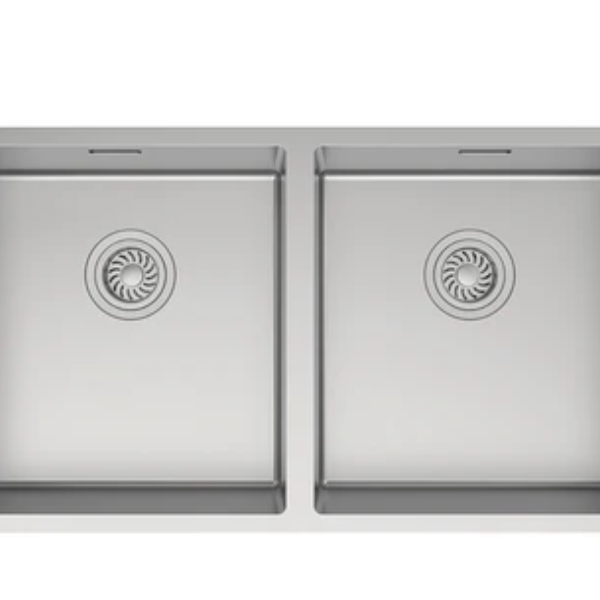 Chậu rửa chén Inox Hafele Satin R10 HS24-SSN2S-870 567.24.437