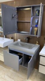 Tủ chậu lavabo nhựa PVC cao cấp: CMT-VT115T - Ảnh 2