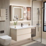 Tủ chậu lavabo nhựa PVC cao cấp: CMT-D69T - Ảnh 4