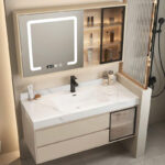 Tủ chậu lavabo nhựa PVC cao cấp: CMT-D69T