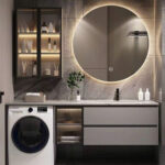 Tủ chậu lavabo nhựa PVC cao cấp: CMT-F97X