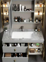 Tủ chậu lavabo nhựa PVC cao cấp: CMT-D72X - Ảnh 8