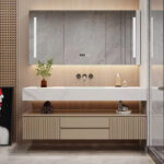 Tủ chậu lavabo nhựa PVC cao cấp: CMT-D40TN-2T - Ảnh 5