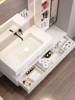 Tủ chậu lavabo nhựa PVC cao cấp: CMT-Q33TN-2T - Ảnh 8