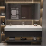 Tủ chậu lavabo nhựa PVC cao cấp: CMT-D32Đ-2T - Ảnh 3