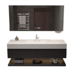 Tủ chậu lavabo nhựa PVC cao cấp: CMT-D32Đ-2T - Ảnh 5
