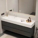 Tủ chậu lavabo nhựa PVC cao cấp: CMT-D26X - Ảnh 2