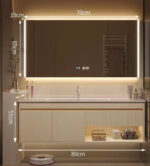 Tủ chậu lavabo nhựa PVC cao cấp: CMT-V09T - Ảnh 7